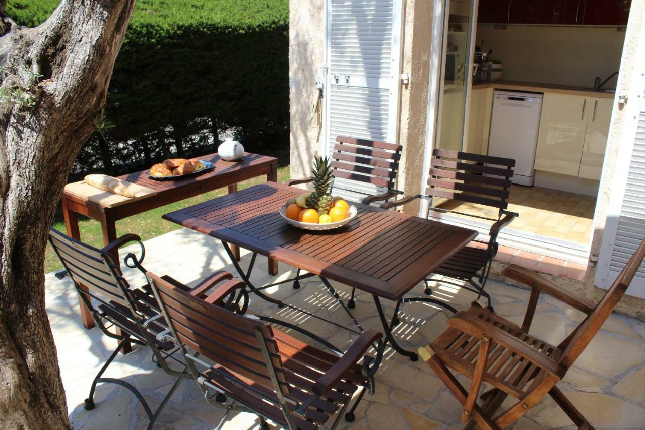 Suquette Charming Provencal House In Antibes With Nice Terrace, Garden And Pool Access ภายนอก รูปภาพ